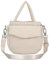 Expatrié Kleine Umhängetasche Damen Beige - Poppy Small - Puffer Bag aus Nylon - Utility Handtasche im Pillow Design mit Reißverschluss - Puffy Nylontasche Klein