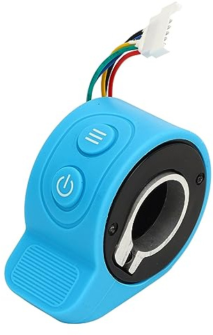 XIASABA Blauer Scooter-Daumenbeschleuniger 10. 0×7. 0×4. Good Doc Green E Scooter Teile 0 Scooter Gaspedal Sensitive Blue Scooter Daumenbeschleuniger für X6 Scooter