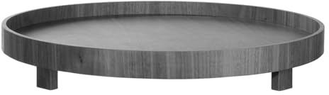 ASA Selection Wood Walnuss Tablett auf Fuß Ø 40cm