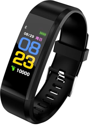 Nhemeylp Fitness Tracker with Heart Rate Sleep Monitor Step/Calories Counter for Walking Running Pedometer Watch IP67 Waterproof Step Counter Watch for Women Men