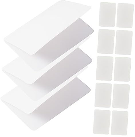 Tofficu 100stücke Kraftpapier Postkarten Blanko Karten Diy Karten Als Geschenk Segenskarten Nachrichtenkarten Bastelsets
