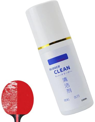 Tischtennisgeräte - Tischtennis - Sprühreiniger für Tischtennisschläger | Reinigungsspray zum Reinigen von Tischtennis, 100 ml Flasche