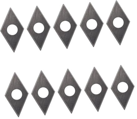 HOUDERCO Fugenentfernungswerkzeug Stabile Nahtreinigungskegel 10 Stück aus Wolframstahl und Präzise Fugenreinigerköpfe Fliesenfugenreiniger für Fugenbreiten