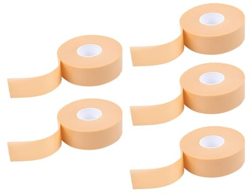 Fersen Abriebschutzflicken 5 Rollen Pe Schaum, Frei Zuschneidbar | Schützende Ferseneinlage für High Heels, Rutschhemmend, Brückt Schuhraum, Hautfarbener Ton
