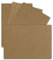 50 Einzel-Karten DIN A6-10,5 x 14,8 cm - 250 g/m² - Sandbraun/Kraftpapier, Bastel-Karten - Bastelkarton - blanko Postkarten