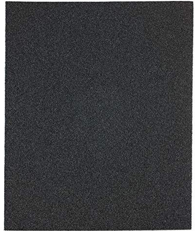 kwb Blauköper-Schleifpapierbogen 230x280 mm aus Korund mit Körnung 80, hochwertiger Verleimung und flexiblem Leinengewebe für den groben Schliff von Metall und Stahl