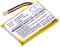 TECHTEK Batteries 180mAh Compatible avec [Garmin] 010-01959-00, Approach G10, Approach S20, Fenix Chronos, Forerunner 220, Forerunner 225, 235, 630, 645, Forerunn FBA