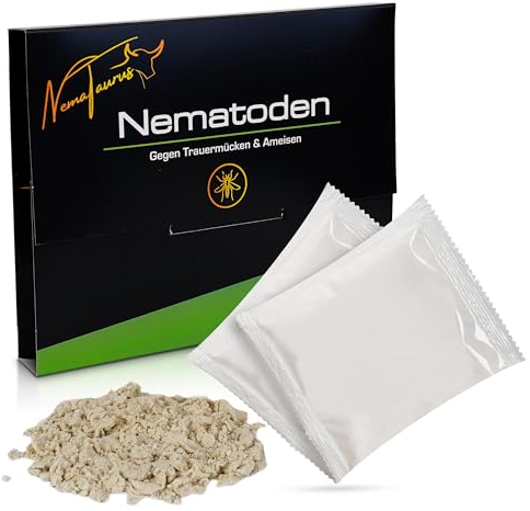 SF- Nematoden zur Bekämpfung von Trauermücken, Thrips und anderen Schädlingen effektiver biologischer Pflanzenschutz mit Fadenwürmern (SF Nematoden, 1, Mio)
