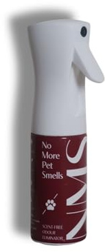 No More Pet Smells -Vet-Approved, Fragrance Free Odour Eliminator - Natural, Enzyme, Ozone, Bacteria, Paraben and VOC Free, Non-Toxic Air Freshener (200ml)