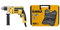 Dewalt DEWD024K DWD024KS 230 Volt Percussion Drill 13 mm with Kitbox, 701 W, Yellow/Black & DT0109 Screwdriver and Drillbit Set (109 Pieces)