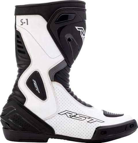 RST S1 Stivali da moto, bianco/nero, 41