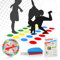 Powmag Twisting Game für Kinder und Erwachsene - Familienspiel, Partyspiel, Lustiges Spiel für Kindergeburtstage ab 6 Jahren