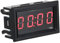Nicoone Autouhr Armaturenbrett,Fahrzeug Elektronische Kleine Digitaluhr,Multifunktionale LED Auto Uhr,Digital Clock für SUV, Motorrad,Boot (Rot)