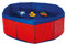 Nobby Katzen Spielpool mit Spielzeug rot/blau; Ø 30 x 11 cm