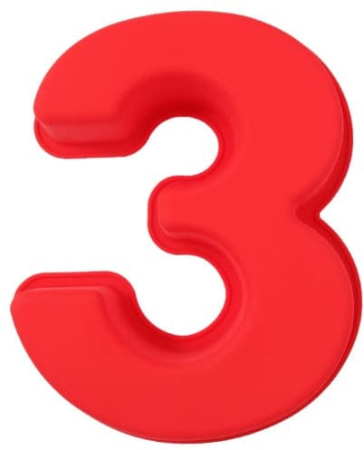 MEETOZ 10 Inch Silicone Numbers Cake Molds,3D Large Baking Silicone Mould,for Birthday Anniversary Party and Special Days (3)