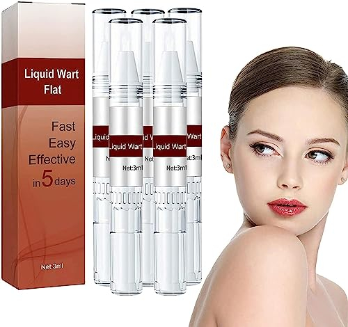 Skin Tag Removal, Moles Remove Wipe Off Tags, Liquid Mole Removal Pen, Skin Tag Removal Kit, Mole Remover Fast Easy Effective in 5 Days for All Body Parts (5PCS)