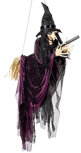 Boland 73091 Flying Witch with Broom 65 cm