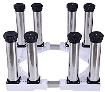 YHJZSM Base per Lavatrice Regolabile, a Prova di umidità, antiruggine, per asciugatrice, Frigorifero, scaffale Alto Universale rialzato 29-32 cm, scaffale per schedario Grande, Lunghezza/