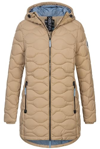 Sublevel Damen Winter Jacke Mantel Parka Steppjacke Steppmantel Wintermantel