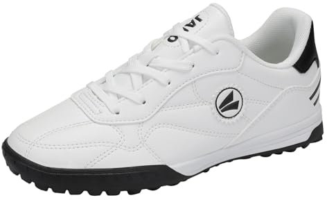 JAKO J-ST Signature Fussballschuh, White/Jet Black, 40 EU