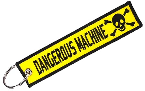 Generisch RIDE or DIE, Dangerous Maschine, Schlüsselband, Schlüsselanhänger, Biker, Motoradfans, Crossfahrer (Dangerous)