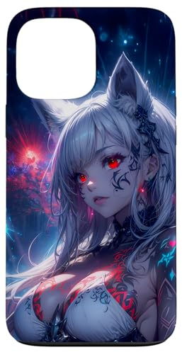 Anime Girl Hülle Süßes Kawaii Waifu japanisches Anime Hülle für iPhone 13 Pro Max