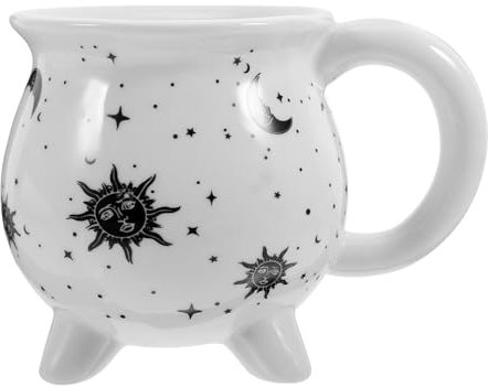 Cabilock Tasse Céramique Forme De Chaudron Halloween Mug Original Pour Café Lait Et Décoration Pour Fêtes Et