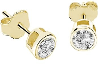 FAVS Damen-Ohrstecker 925er Silber 2 Zirkonia One Size 89148227