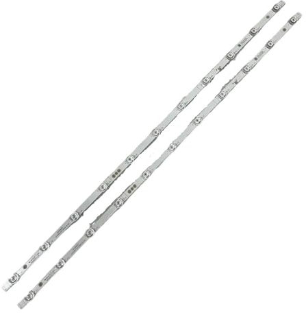 RTRCAGAKM Bande de rétro-éclairage LED 11LED, Compatible avec Fit for Hisense 43U5069 43AE7000F 43A7100F 43A7300F 43A7500F 43A7100FTUK 43AE7000FTUK H43A7300FTUK(2pcs for 1 TV)