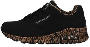 Skechers UNO Love Damen-Sneaker, Schwarz, 42 EU