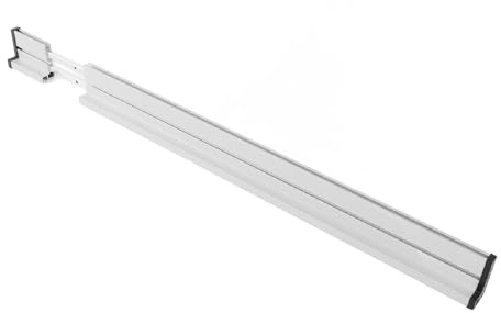 Miter Gauge Extension Fence Miter Gauge Fence 75 Type T Track 900-1260mm Telescoping Flip Fence for Woodworking Router Table 35.43-49.61in