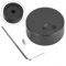 ZYNCUE Lautstärkeregler für 6-mm-Potentiometer, massives Aluminium mit mattierter Oberfläche