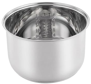Replacement Inner Bowl Food Grade Stainless Steel Rice Cooker Inner Pot，Compatible For Zojirushi NS-WAC18