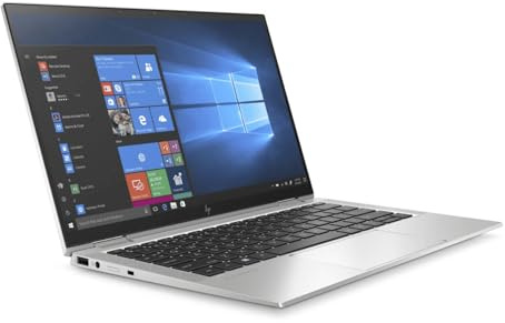 HP EliteBook x360 1030 G7 13,3 pollici Touch Display Intel Core i5-10310U 256GB SSD HDD 16GB Windows 11 Pro Fingerprint Cam Notebook Laptop (ricondizionato)