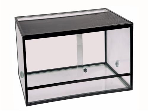 Reptiles Planet Aluminium Elegance Terrarium für Reptilien/# 304 45 x 30 x 30 schwarz