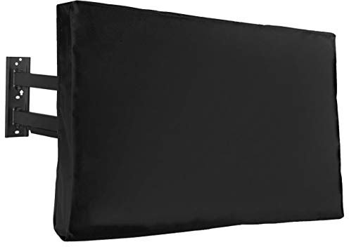 VIVO Flat Screen TV Cover Protector for 50 to 52 inch Screens, Universal, Outdoor, Weatherproof, Water Resistant, COVER-TV050B
