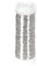 Bütic Draht - Bindedraht - Wickeldraht - Basteldraht 0,50mm Ø - 50m, Farbe:Silber