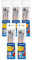 Pelikan - 718163 - Set De Pinceaux Pour Débutant - 3 pinceaux à poils fins : tailles 2, 4 et 6-2 pinceaux brosse n°613F : tailles 6 et 10 (Pinselset, 5x)
