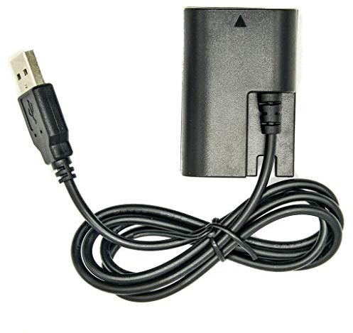 PROtastic DR-E6 Dummy Battery Coupler > 5V USB DSLR Adapter for Canon 5D Mk III/5D Mk II/6D/7D/60D/60Da WITH CHIP - Great for long shoots like Astro & Timelapse, Power With A USB Battery