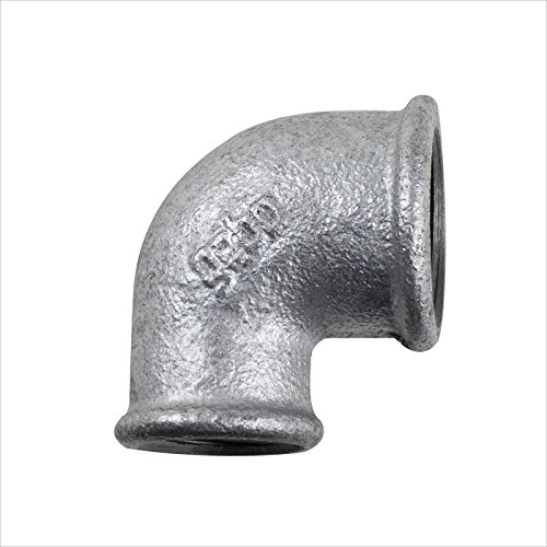 Temperguss Reduzierwinkel Winkel 3/4 x 1 Zoll IG/IG reduziert verzinkt Reduzierung Winkel Gewindefittings Fittings
