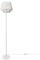 Paco Home Stehleuchte Modern Wohnzimmer Schlafzimmer Rattan Optik Boho Korb Stehlampe E27, Lampenfuß: Einbeinig Weiß, Lampenschirm: Weiß (Ø33 cm)