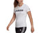 adidas Essentials Slim Logo, T-shirt Donna, White/Black, XS