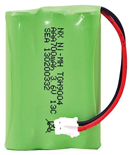 Battery, NIMH, 3.6V 700MAH | Rechargeable Batteries, 1 X Qty - TGH9004