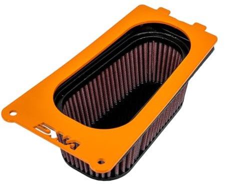 DNA Copertura dell'aria Stage 2 e filtro combinato ad Alte Prestazioni Compatibile per Husqvarna Enduro 701 (16-24) con Flusso d'Aria Incrementato del 50.98% PN: R-KT6SM16-S2-COMBO
