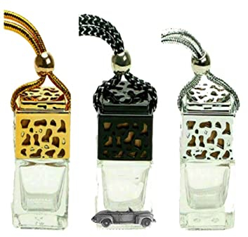 refA8 Biff Tanner Cabrio 1940er 3D-Zinn-Effekt Auto-Design auf einem silbernen Flaschendiffusor Lufterfrischer perfekt für Auto oder Zuhause Büro Schuppen etc