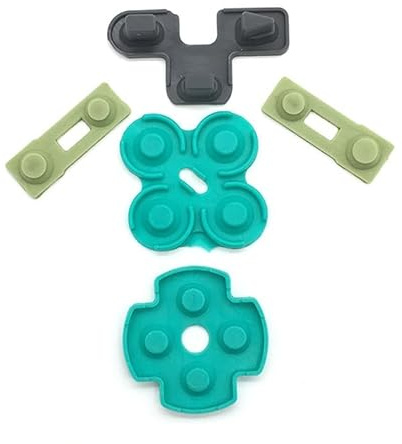 VKMKV 7sets for PlayStation 2 PS2 Controller Reparatur Leitfähige Gummi-Silikon-Pads Ersatz