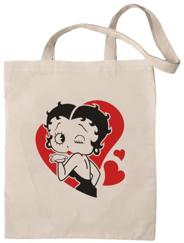 rainUP: Betty Tote Bag aus 100 % natürlicher Bio-Baumwolle, wiederverwendbar und robust, Umhängetaschen für Damen, ideal für Einkaufen, Strand, Alltag – einzigartige Designs, beige, 37cm x 41cm