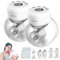 SKYWOT S21 Breast Pump Electrical Hands Free,Portable Electric Breast Pump Hands Free for Breastfeeding,2 Modes & 9 Levels Double Wearable Pumps,21/24/27mm Flanges,2 Pack