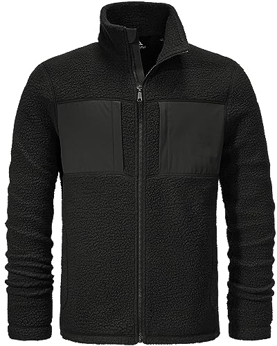 Schöffel Herren Atlanta Fleece Jacke, Black, 50