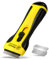 Mansons Grattoir Plaque Vitrocéramique – Grattoir plaque à induction avec poignée soft-touch – Lames de rechange inclus avec le Grattoir à verre (Jaune, 6 pièces)
